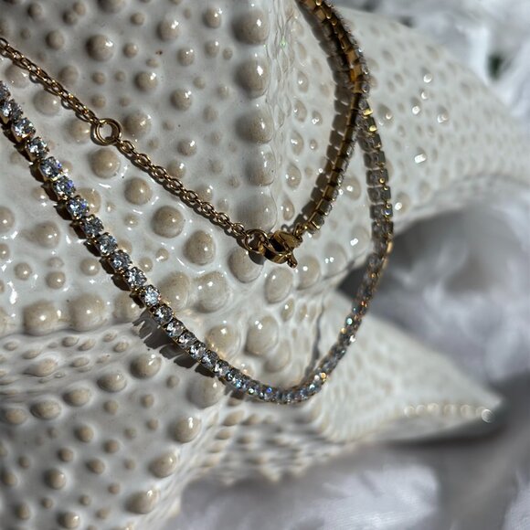 DANIEL WELLINGTON RHINESTONE NECKLACE - Picture 7 of 9